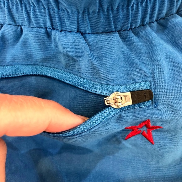 PERFECT MOMENT Striped Washed-Woven Shorts - Picture 12 of 16